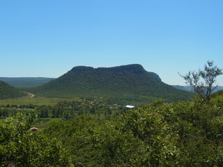 Obraz premium mountain landscape hills of Paraguarí