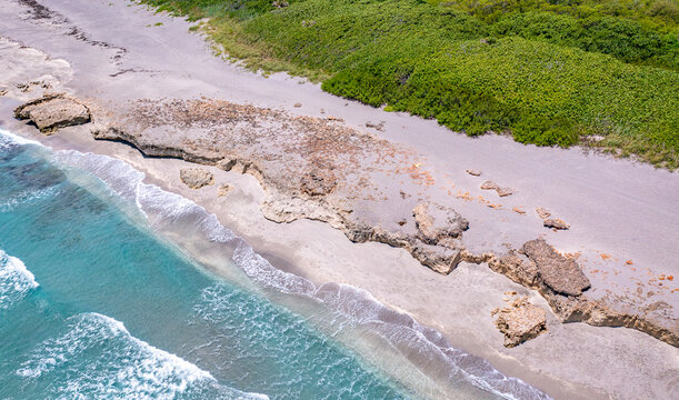  Blowing Rocks Nature Preserve in Jupiter, Florida. 
