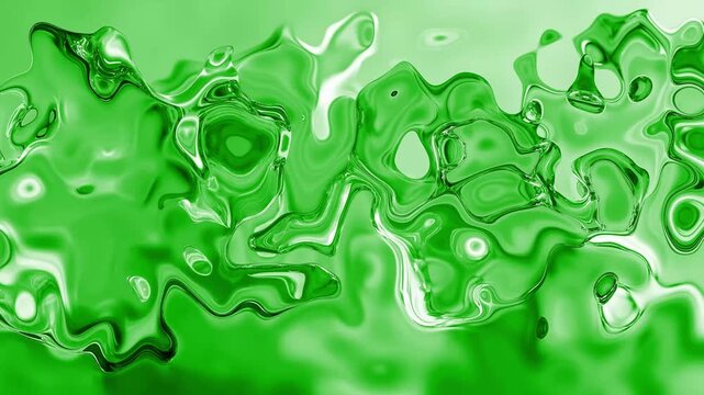 Abstract Fluid Art in Swirls Background Animation