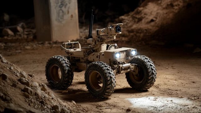 Autonomous inspection rover for industrial site assessment