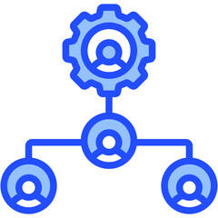 Obraz premium Organization Structure 