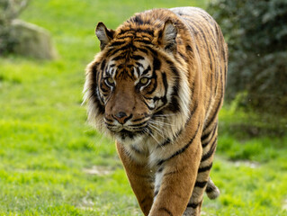 Obraz premium Tiger Face Portrait - Big Cat Wildlife