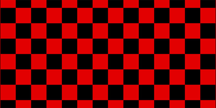 checkered red black pattern for transparent background, check tile square black white pattern
