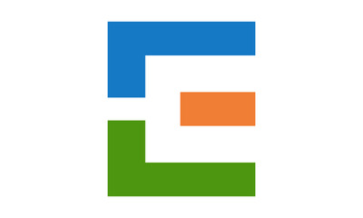 Fototapeta premium Abstract Letter E Logo Design