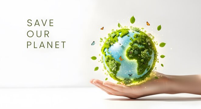Celebrate world environment day embrace sustainability and save our planet earth