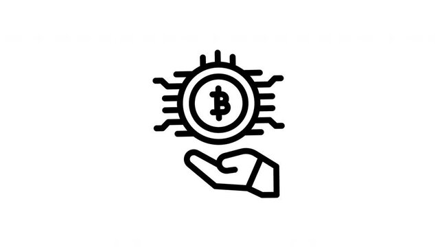 bitcoin animated icon