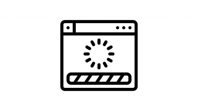 loading animated icon