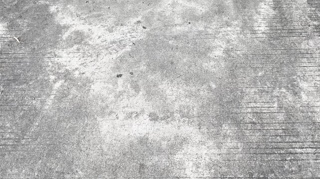 Rough concrete texture background with horizontal grooved patterns