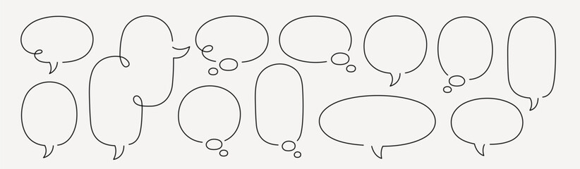 Minimalist speech bubble designs vector © Rawpixel.com