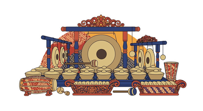 Gamelan Orchestra: Traditional Indonesian Musical Instruments
