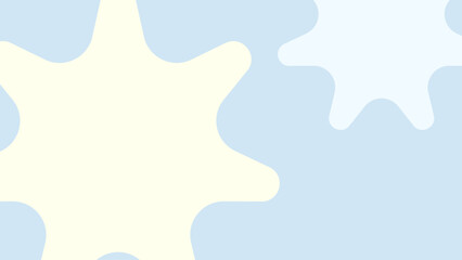 Abstract pastel star shapes vector, desktop wallpaper