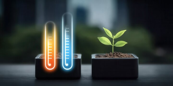 A metric of energy efficiency helps the greenhouse maintain a green ecology and a stable environment regardless of the external climate.