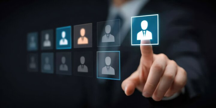 During recruitment, a human interview helps the employer set the hiring baseline for a professional job.