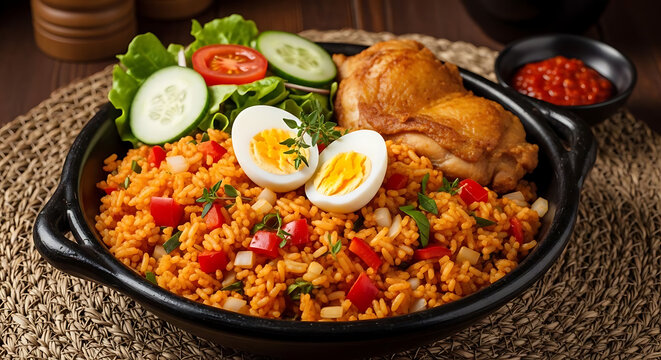 Woman in a stylish hat and sunglasses enjoys a festive Fourth of July picnic with a delightful spread of food.