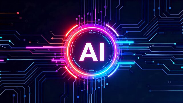 AI technology circuit board
