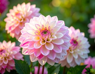 Fototapeta premium Pink Chrysanthemum Flower in Bloom