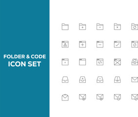 Obraz premium bussiness icon set vector 