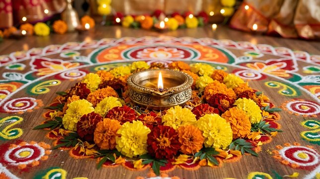 Vibrant Parshuram Jayanti Celebration Wishes with Macro Photography Elements for Festive Greetings