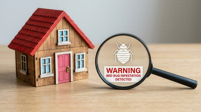 Detecting Bed Bug Infestation in a Household Using Magnifying Glass