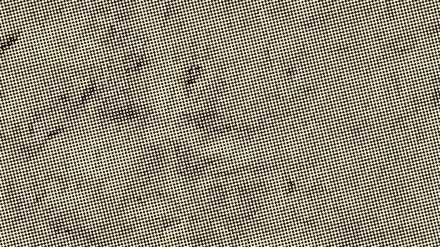 Vintage halftone dot pattern beige background with subtle grunge texture and abstract dark spots.Stop motion video  4k resolution