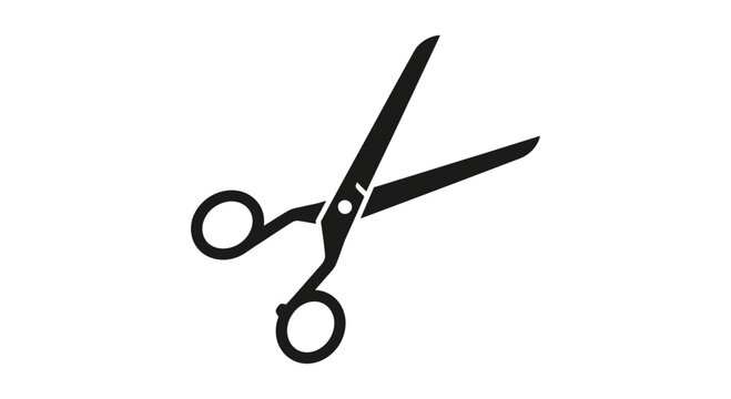 Scissors cutting tool for crafts.
