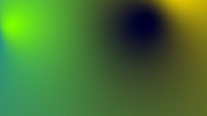 Abstract dark nebula with green light © Saber Light Studio