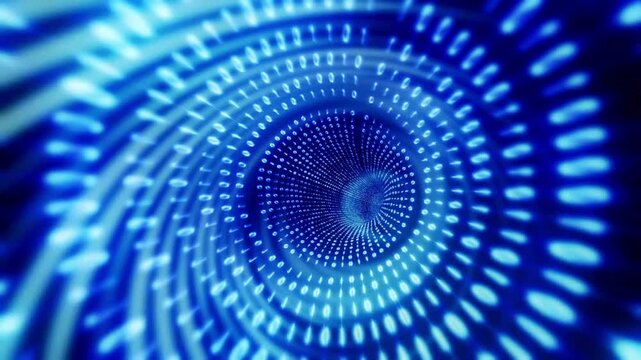 Technical environment programming, binary code numbers. Digital abstract binary numbers background. Abstract binary code number streams, matrix effect.