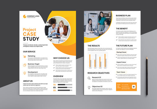 Case Study Flyer Layout
