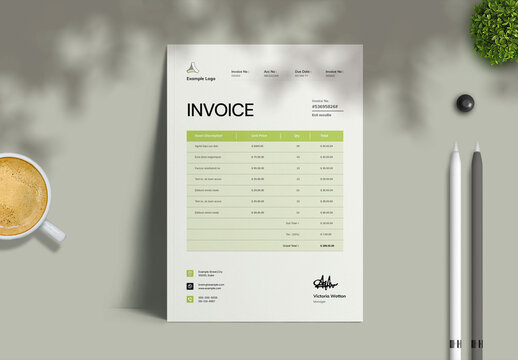 Clean Invoice