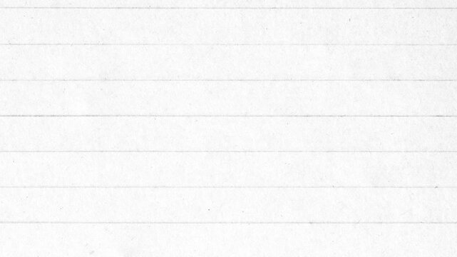 Unfolding Lined Notebook Paper Background. Stop motion animation of blank ruled paper opening and closing. Ideal surface material for school or business transitions.
