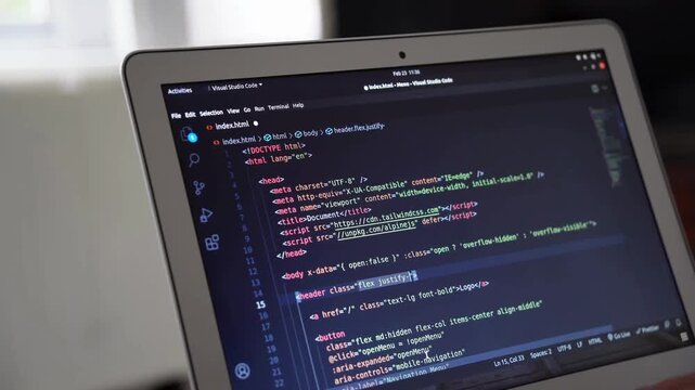 close up hands engineers developing software app using digital laptop computer tasks sitting in modern office businessman type on laptop keyboard. UHD