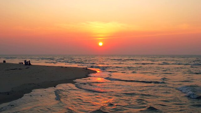 Delta Beach, Kodi Beach, Bengre Beach, Arabian Sea, Udupi.
scenic spot in Udupi, where the Suvarna River meets the Arabian Sea.