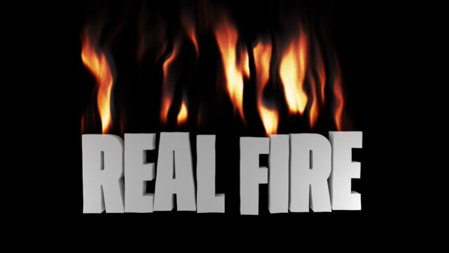 Kinetic Typography Firey Hot 