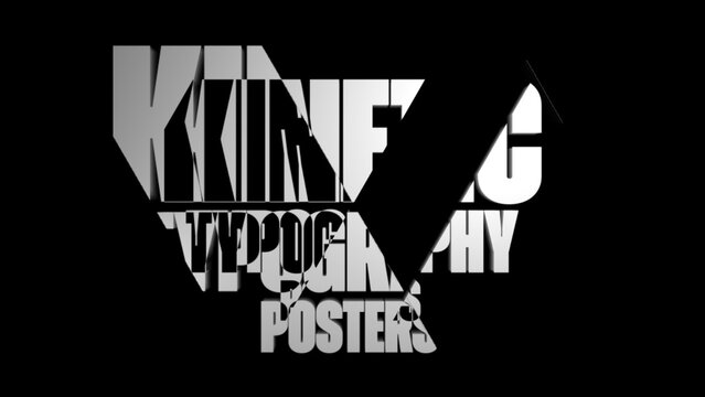 Kinetic Typography Absrtact Wipe 