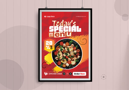 Food Poster Template