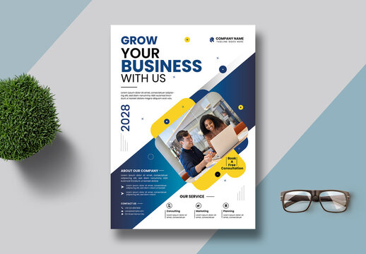 Modern Corporate Business Flyer Template