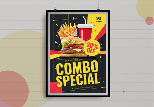 Restaurant Food Menu Layout