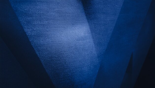 藍色（インディゴ）の伝統色背景、幾何学模様が入った洗練された和風グラフィック