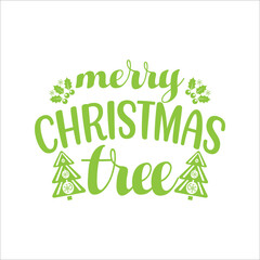 Fototapeta premium Merry Christmas tree 1