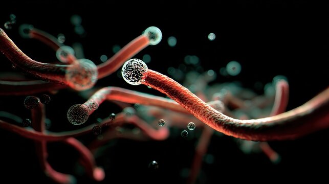 High Fidelity Render of Brucella Bacteria in Zoonotic Disease Context