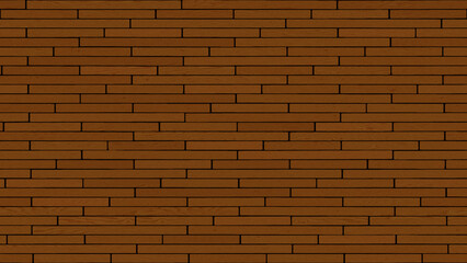 Seamless wood plank floor textured. Wall from old wooden boards. Wooden material surface texture on isolated background.