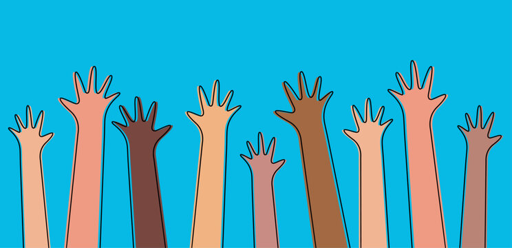 mani, persone, colore della pelle, etnie, solidariet&agrave;, comunit&agrave;, etnie, popoli
