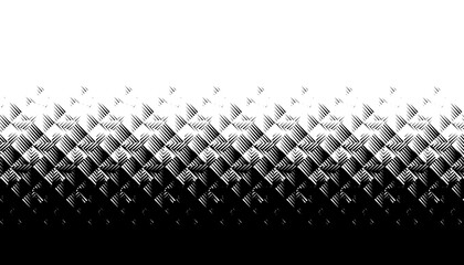 Triangular halftone background. Overlay geometric technology abstract background. Halftone...
