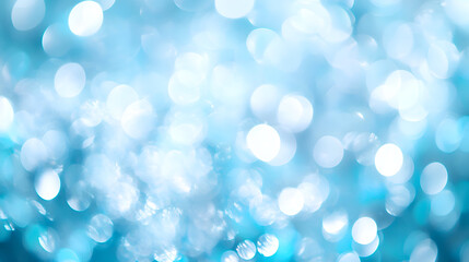 Obraz premium blue bokeh background