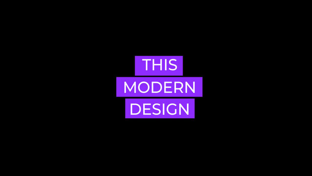 Minimal Box Title 4