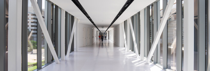 Modern Overpass for Pedestrian and Vehicles