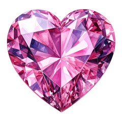 Fototapeta premium A set of colorful gemstones and round, mirror-like, reflective diamonds are set against a white background.