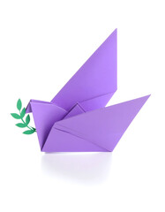 Lavender Origami Flight
