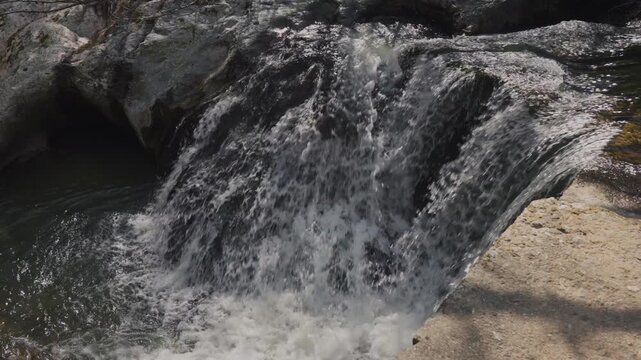 Kazaneto waterfall near Stara Zagora Bulgaria