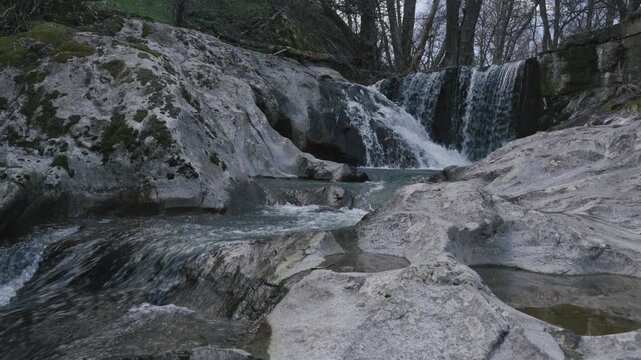 Kazaneto waterfall near Stara Zagora Bulgaria